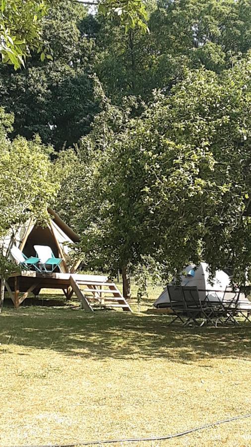 Lodge Exterieur 2 Personnes Saint-Aubin-sur-Gaillon Luaran gambar